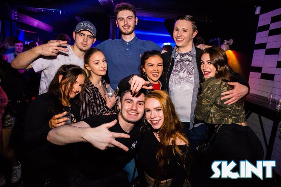 Image may contain: Night Life, People, Night Club, Club, Party, Person, Human