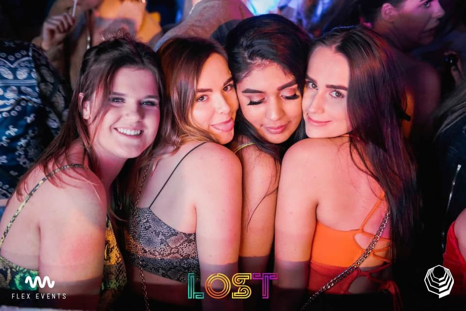 Image may contain: Disco, Night Club, Club, Party, Human, Person
