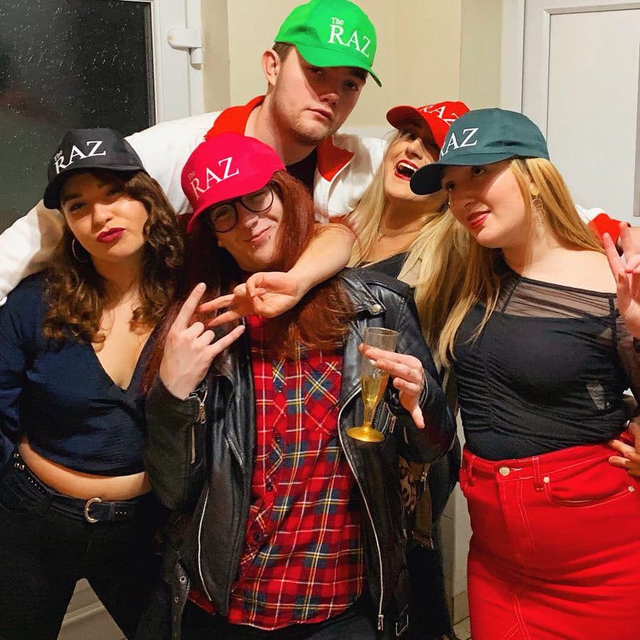 Image may contain: Club, Baseball Cap, Cap, Accessories, Accessory, Sunglasses, Hat, Human, Person, Apparel, Clothing