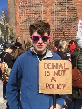 Image may contain: People, Crowd, Accessory, Sunglasses, Accessories, Person, Human, Parade, Protest