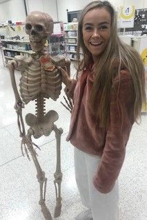 Image may contain: Skeleton, Person, Human
