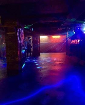 Image may contain: Disco, Person, Human, Lighting, Night Club, Club