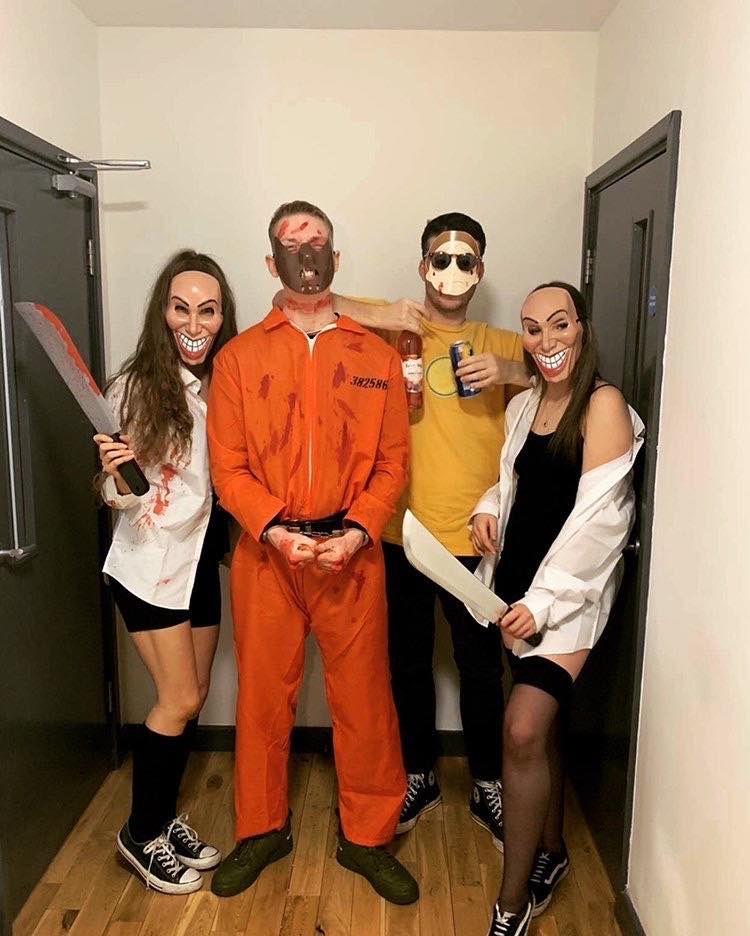 Image may contain: Pants, Female, Door, Face, Accessories, Sunglasses, Accessory, Costume, Shoe, Footwear, Person, Human, Clothing, Apparel
