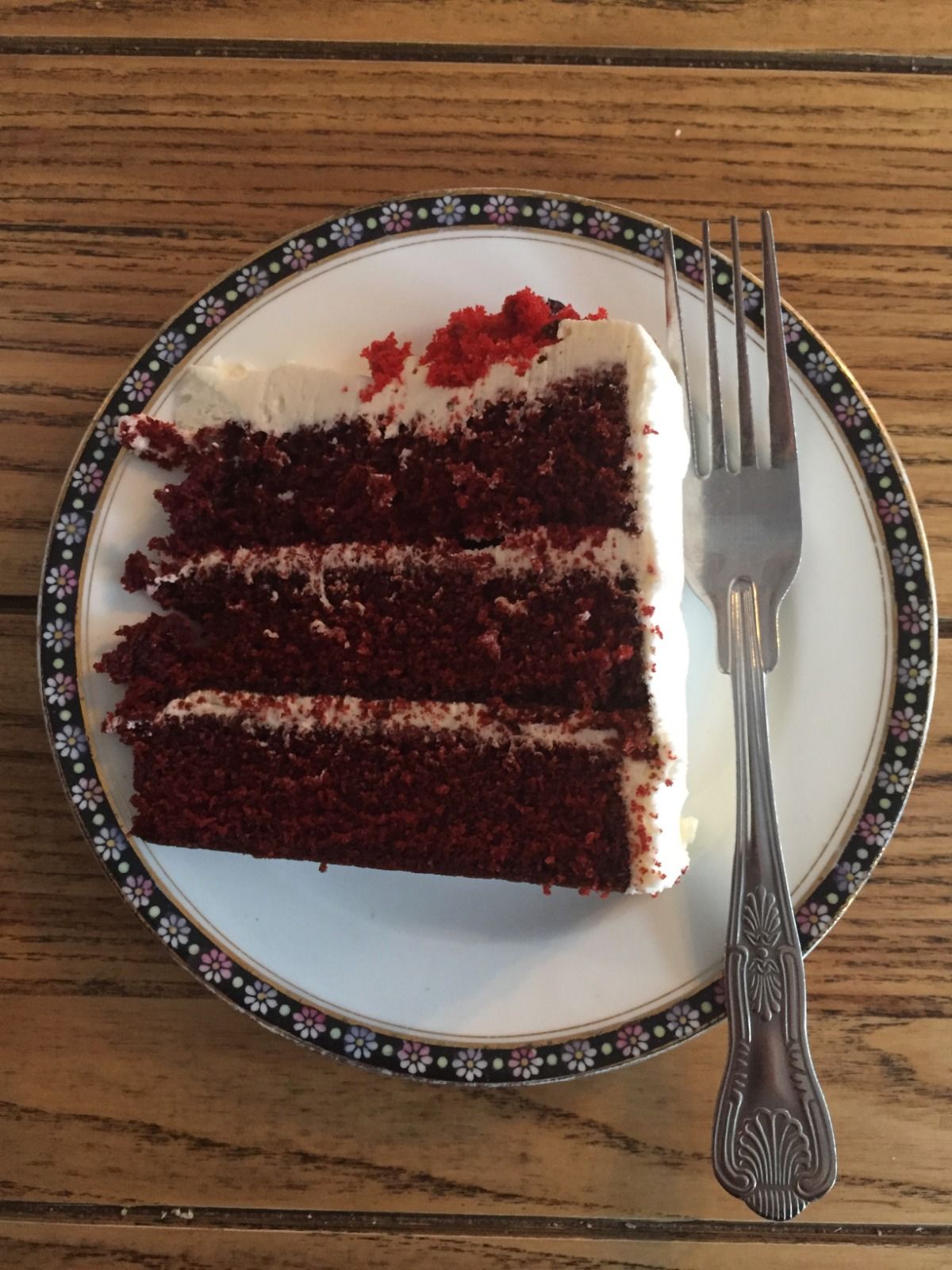 Image may contain: Torte, Cutlery, Fork, Meal, Dish, Food, Cake, Dessert
