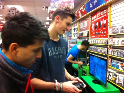 UCL students Max and Hari get stuck into zombie fest Dead Rising 3
