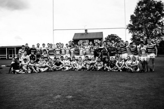 UCLU Men's Rugby Club looking Tall, Slim and Clean.
