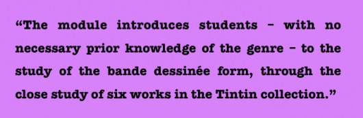 Tintin quote