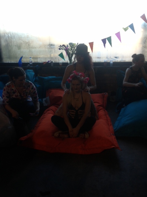 Free massage time!