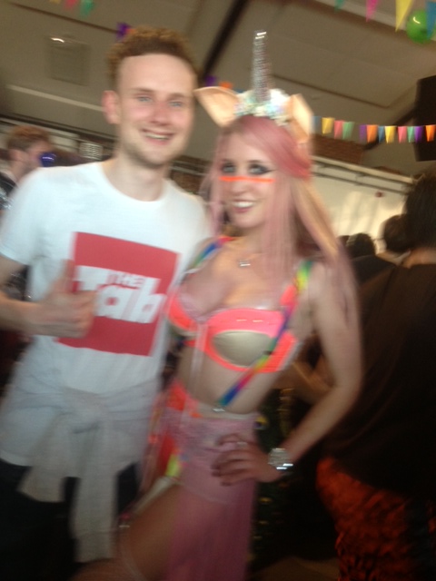 Tab + unicorn = amazing