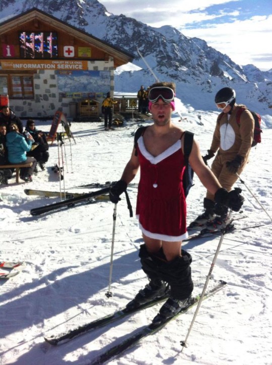 Dan reports that it was cold