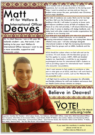 MATT DEAVES MANIFESTO
