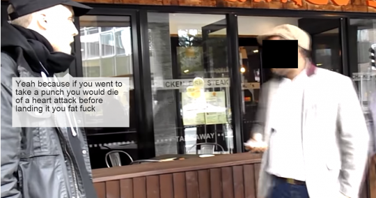 Sick: NA Abuse Of Staff Member At Frango's Restaurant