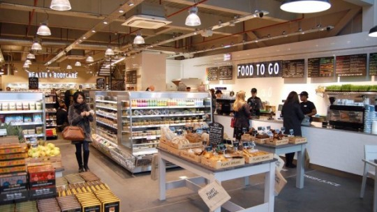 We met at Planet Organic off TCR