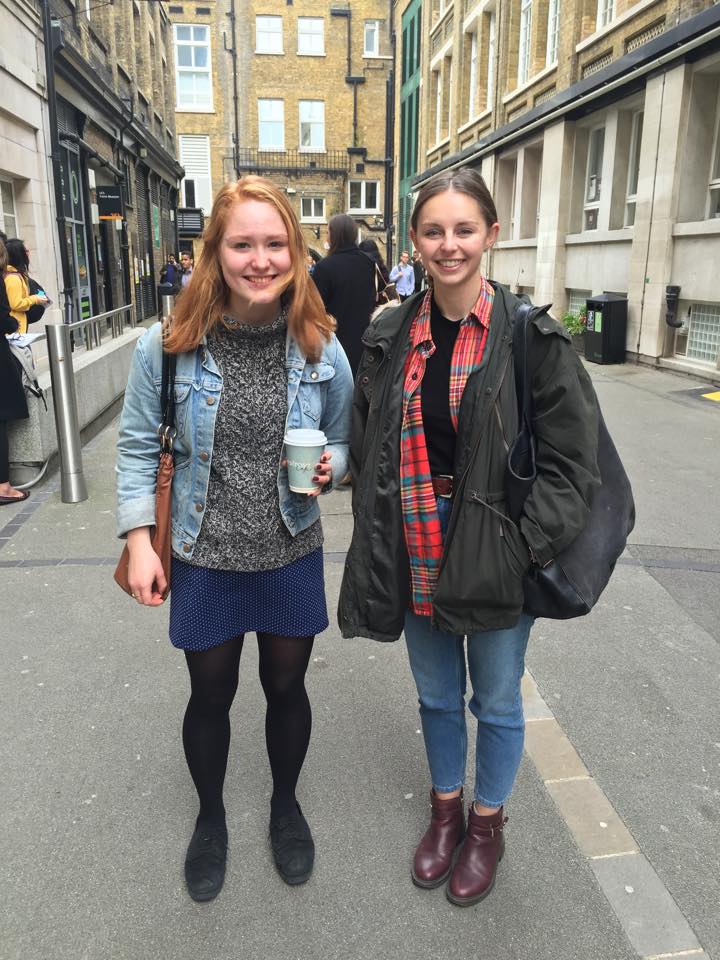 Catherine, Anthropology and Nicole, English