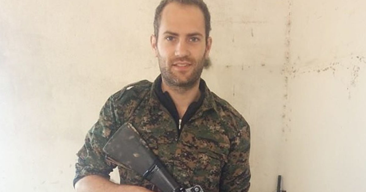 Macer had been fighting with Kurdish forces against ISIS