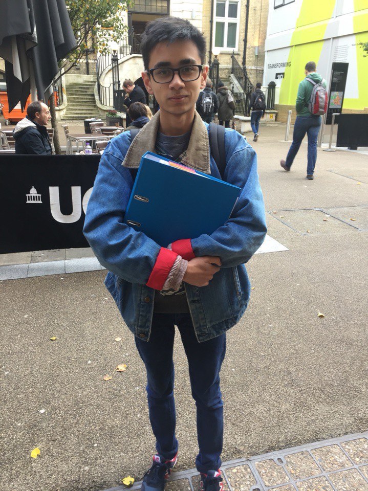 Ryan McMeekin, English, 1st year - 'Spend time at home'