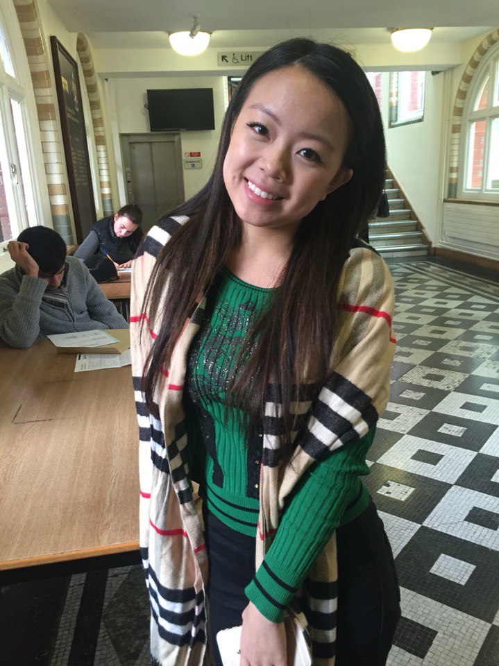 Melody Yuan, Politics and Eastern European Studies, 2nd year - 'Pinch my little brother's cheeks'