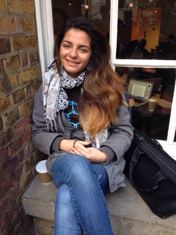 Elaha Naderi, Human Sciences, 3rd year - 'Tickets to travel around the world with a person and an adventure plan waiting for me in every country'
