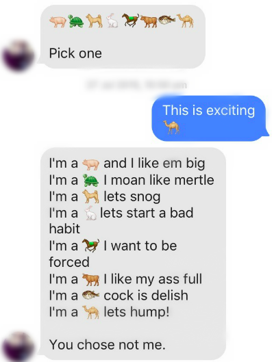Say 'neigh' to emojis 