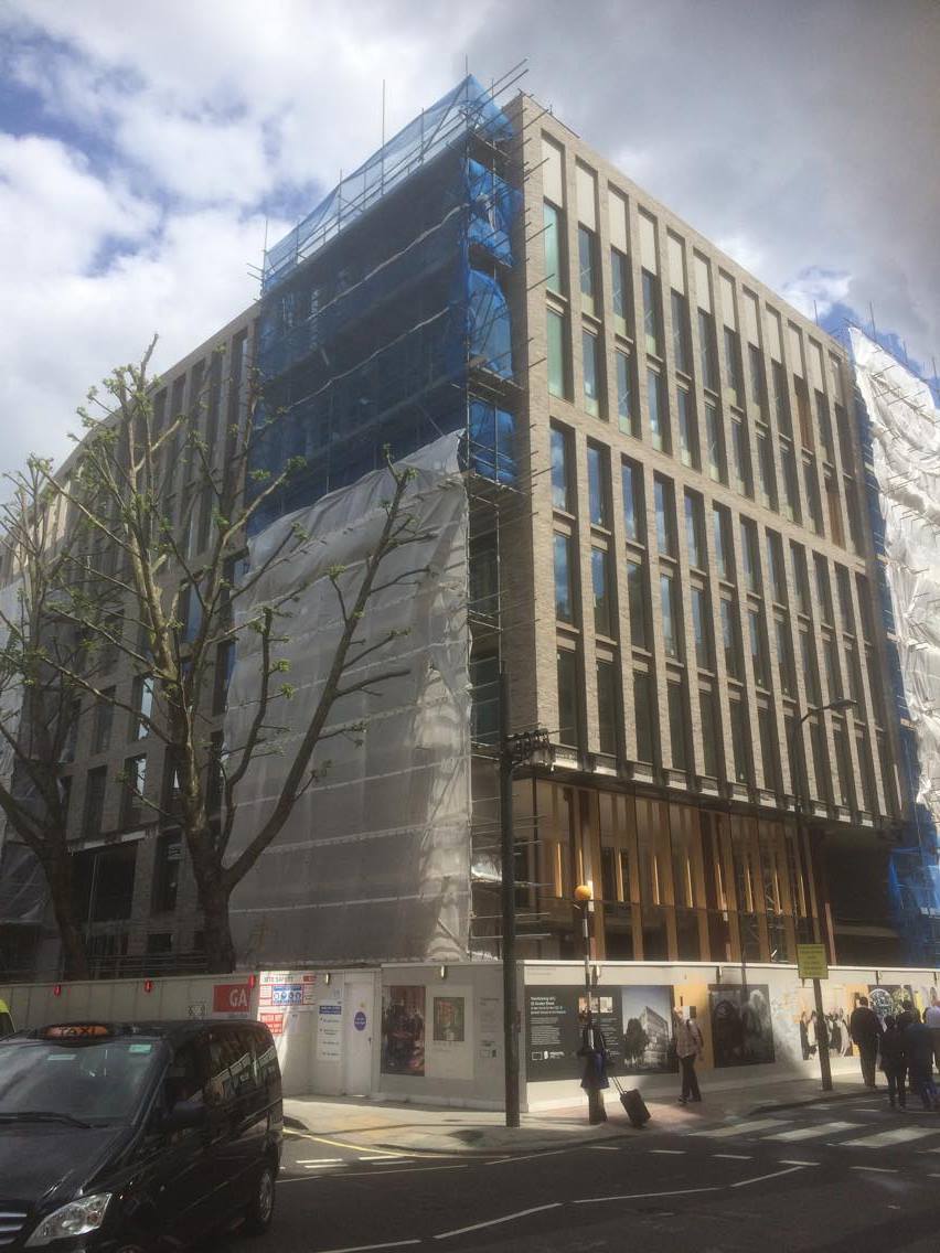 The ongoing building work at Wates House has been the cause of serious disruption to residents at Campbell House West