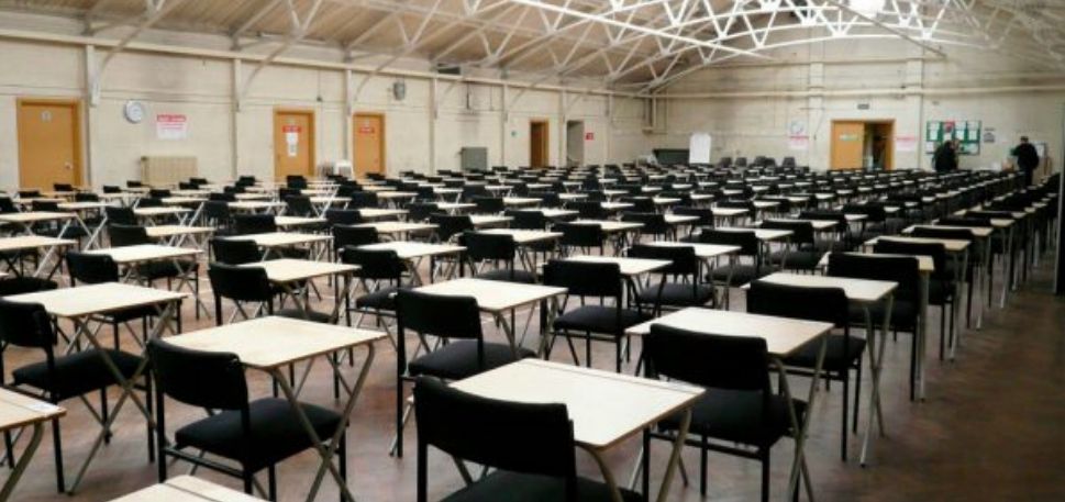 Image may contain: School, Meeting Room, Conference Room, Couch, Table, Dining Table, Furniture, Chair, Room, Indoors, Classroom