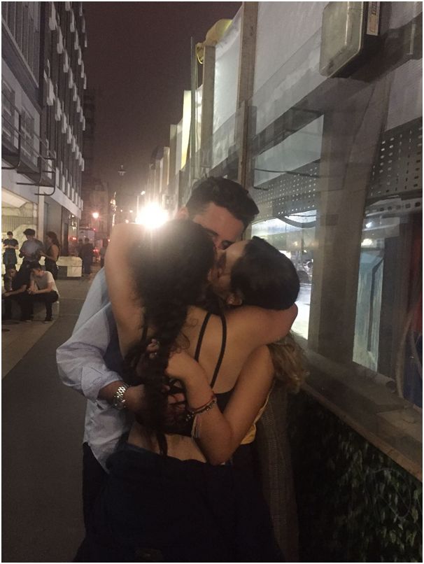 Image may contain: Make Out, Kissing, Kiss, Person, People, Human
