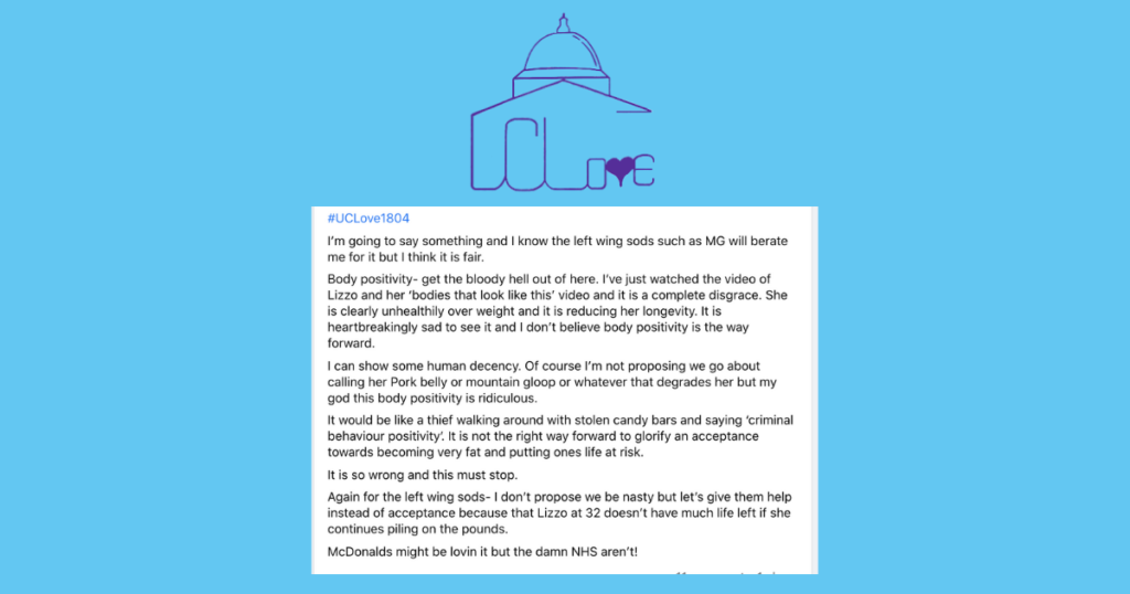 ucl fatphobia