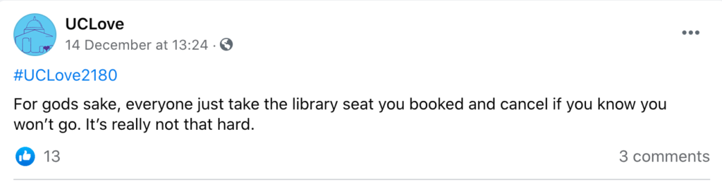 UCLove Library Broken