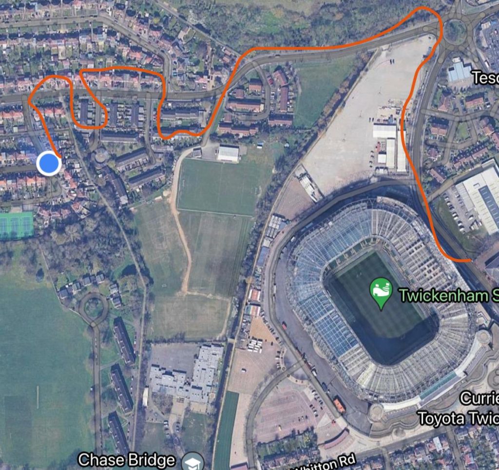walk-in vaccination event, Twickenham