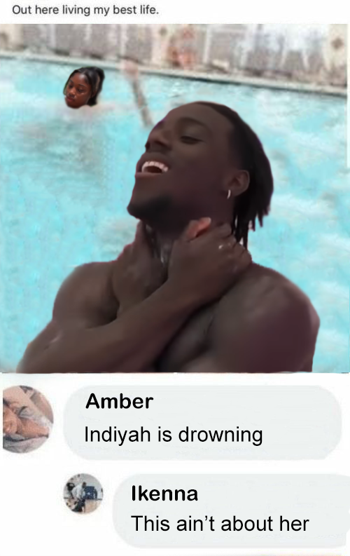 Ikenna meme love island