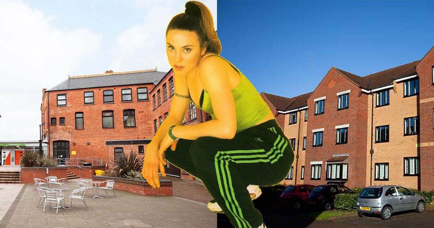 Image may contain: Woman, Fitness, Working Out, Sport, Exercise, Sports, Neighborhood, Female, Clothing, Apparel, Urban, Town, Building, City, Human, Person, Transportation, Vehicle, Automobile, Car