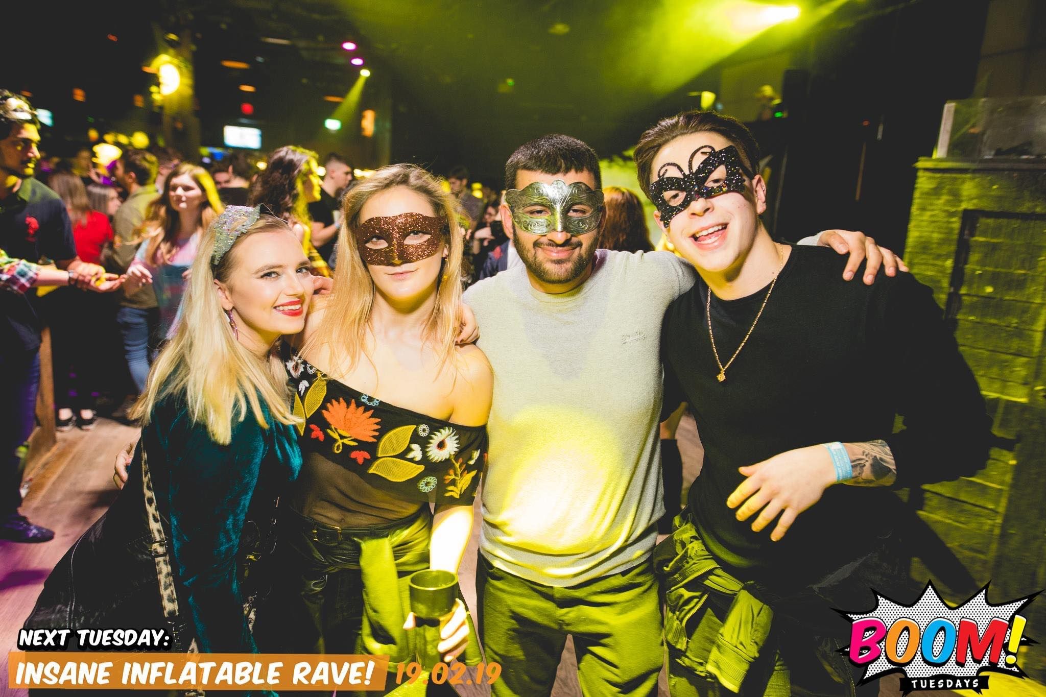 Image may contain: Night Life, Accessories, Accessory, Sunglasses, Night Club, Club, Party, Person, Human