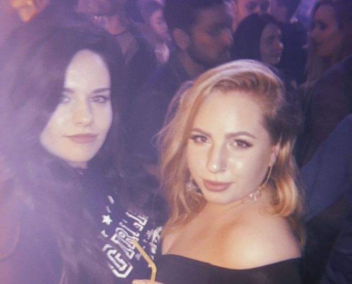 Image may contain: Photo, Portrait, Photography, Night Club, Head, Club, Night Life, Party, Face, Human, Person
