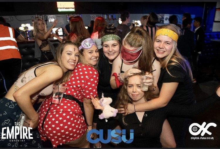 Image may contain: Crowd, Laughing, Glasses, Accessory, Accessories, Night Club, Blonde, Teen, Kid, Child, Girl, People, Club, Woman, Night Life, Smile, Costume, Apparel, Clothing, Female, Face, Human, Person, Party