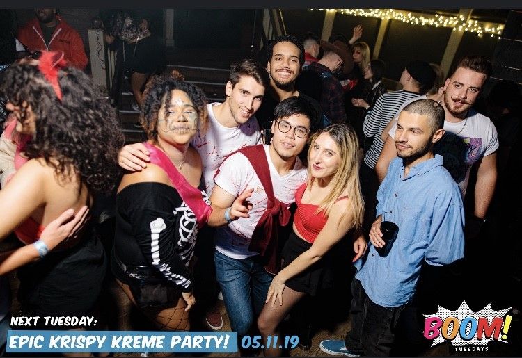 Image may contain: Audience, People, Crowd, Apparel, Clothing, Face, Night Club, Club, Night Life, Person, Human, Party