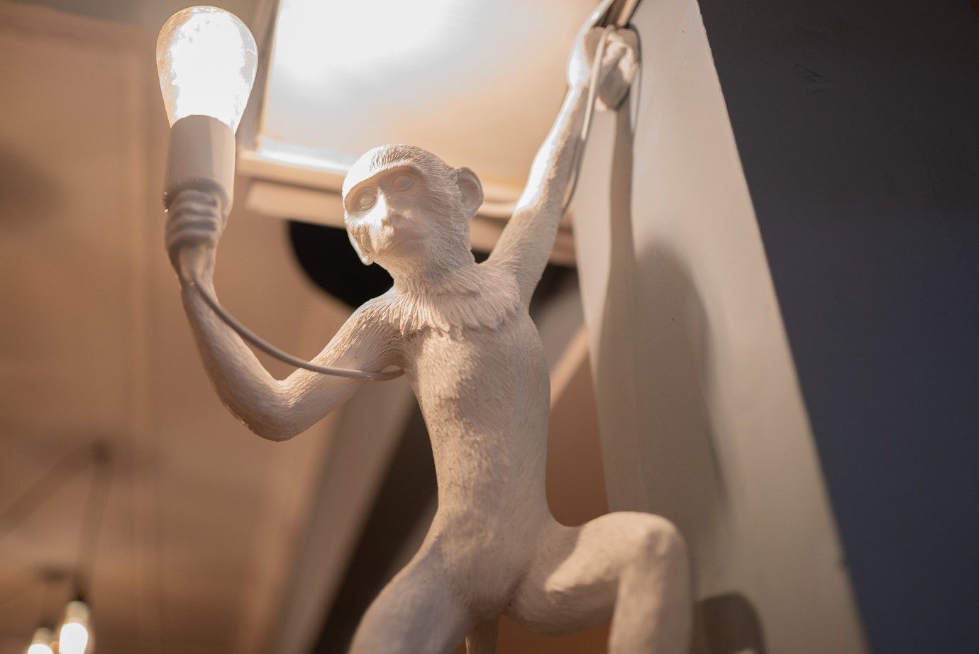 Image may contain: Bird, Animal, Statue, Figurine, Banister, Handrail, Sculpture, Art