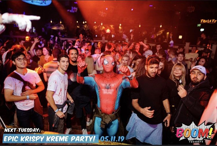 Image may contain: Disco, Night Life, Night Club, Club, Party, Human, Person