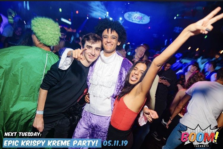 Image may contain: Face, Night Life, Disco, Party, Night Club, Club, Person, Human