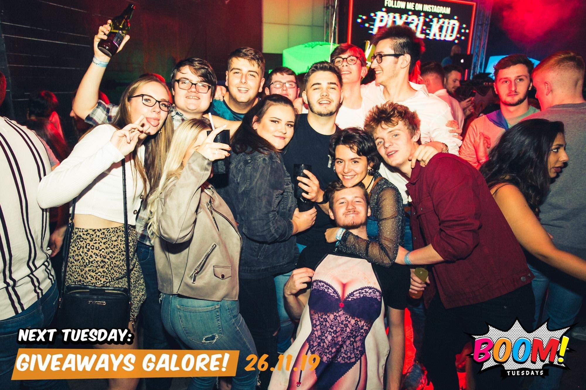 Image may contain: Leisure Activities, Skin, Night Club, Club, Party, Human, Person