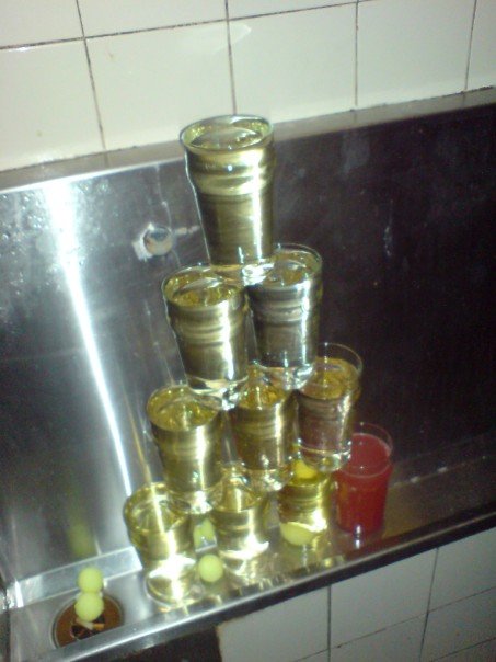 The piss pyramids?