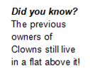 jesters did you know 1