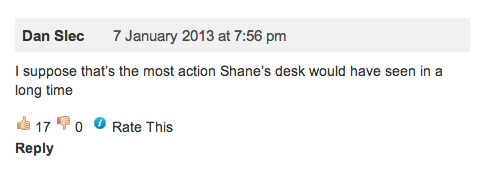 Shane's Desk