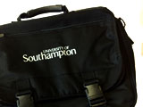 Warning, wearing this bag will result in being called a briefcase wanker
