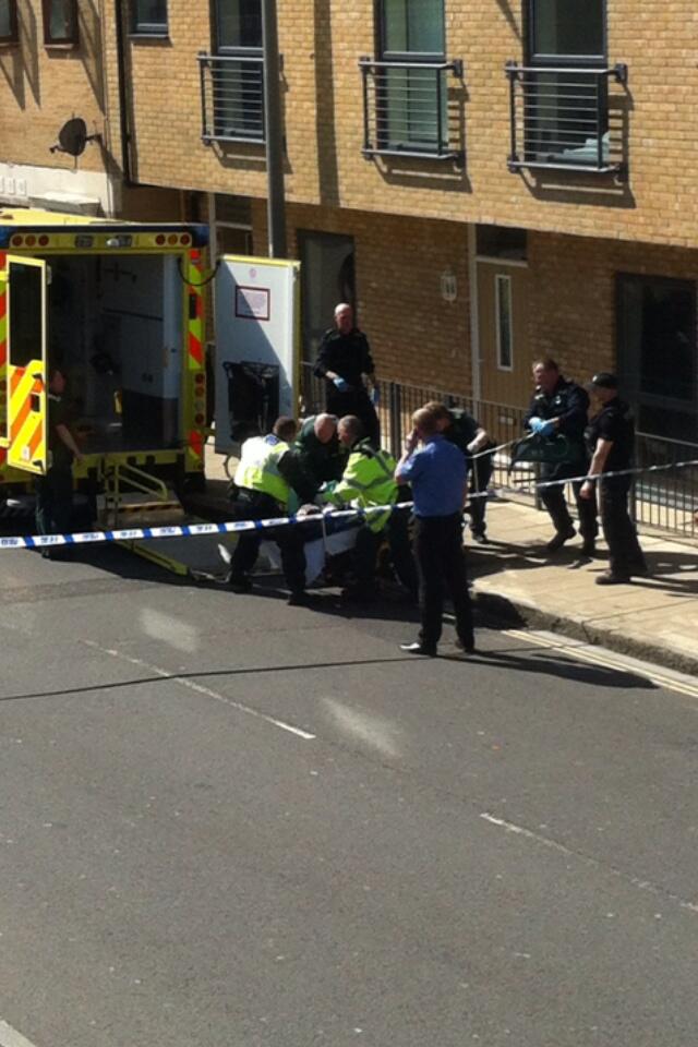 southampton shooting victim ambulance