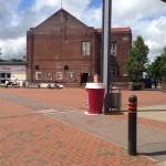 Where the market takes place on campus