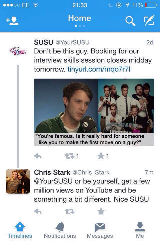 sassy chris stark