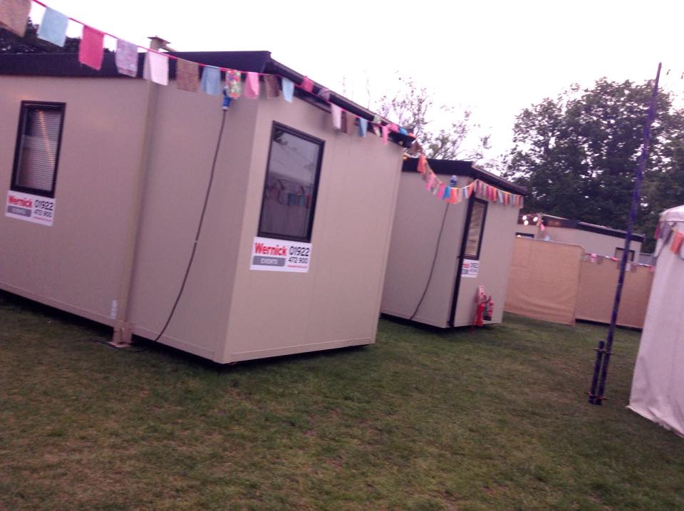 Dressing rooms