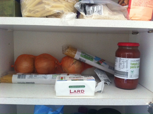 A cupboard full of treats. Sort of.