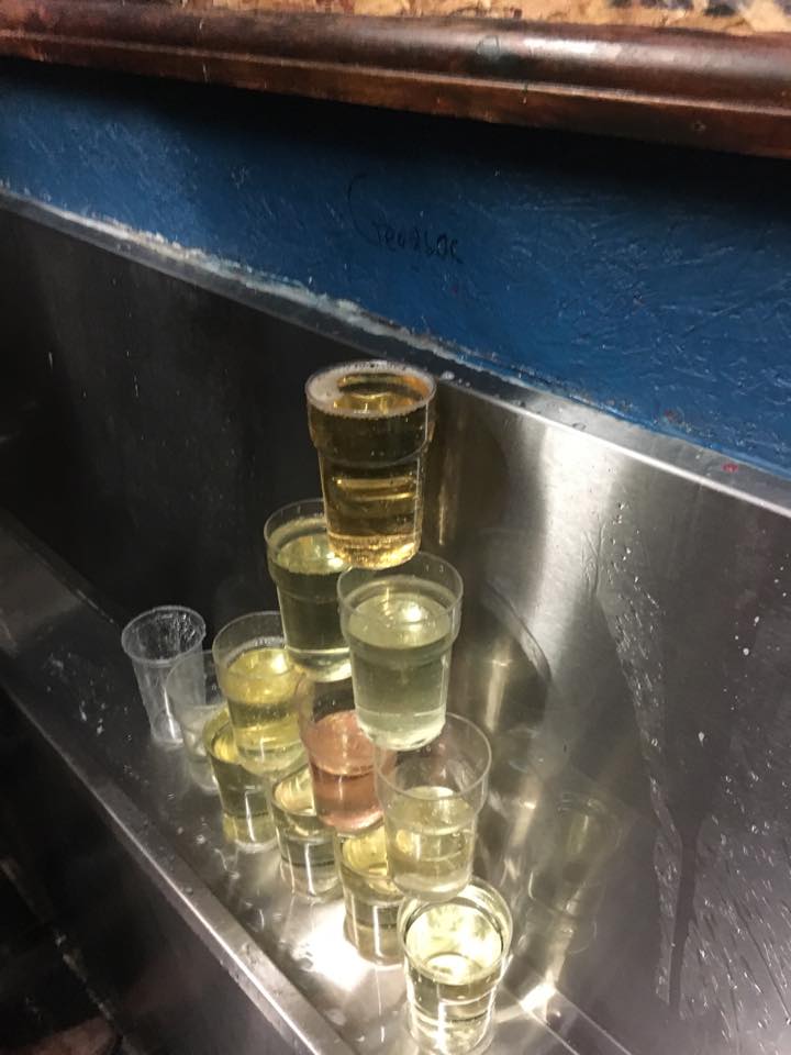 Leaning tower of pee-sa?