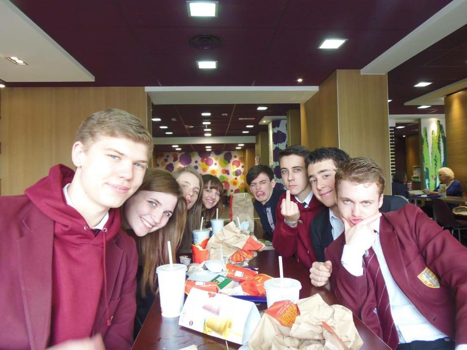 When squad tears up McDonald's